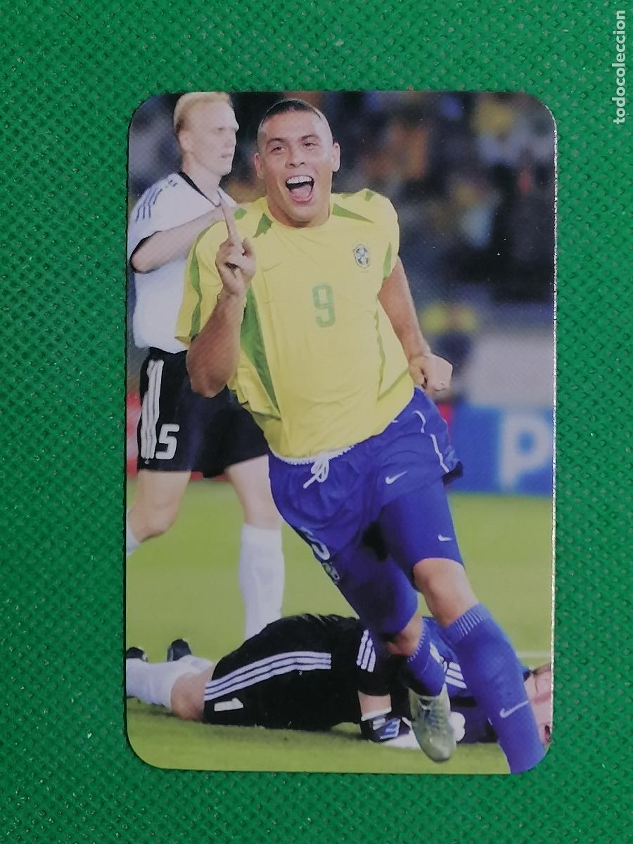 Fu&szlig;ball-Sticker: RONALDO NAZARIO BRASIL ⚽ LOMO CARDS 2025 ⚽