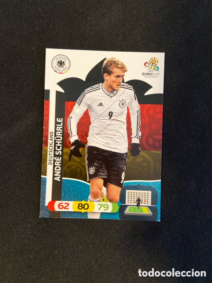 Cromos de Futebol: ANDRE SCHURRLE 42 (ALEMANIA) PANINI ADRENALYN EURO 2012 POLONIA 12 FUTBOL CARTA
