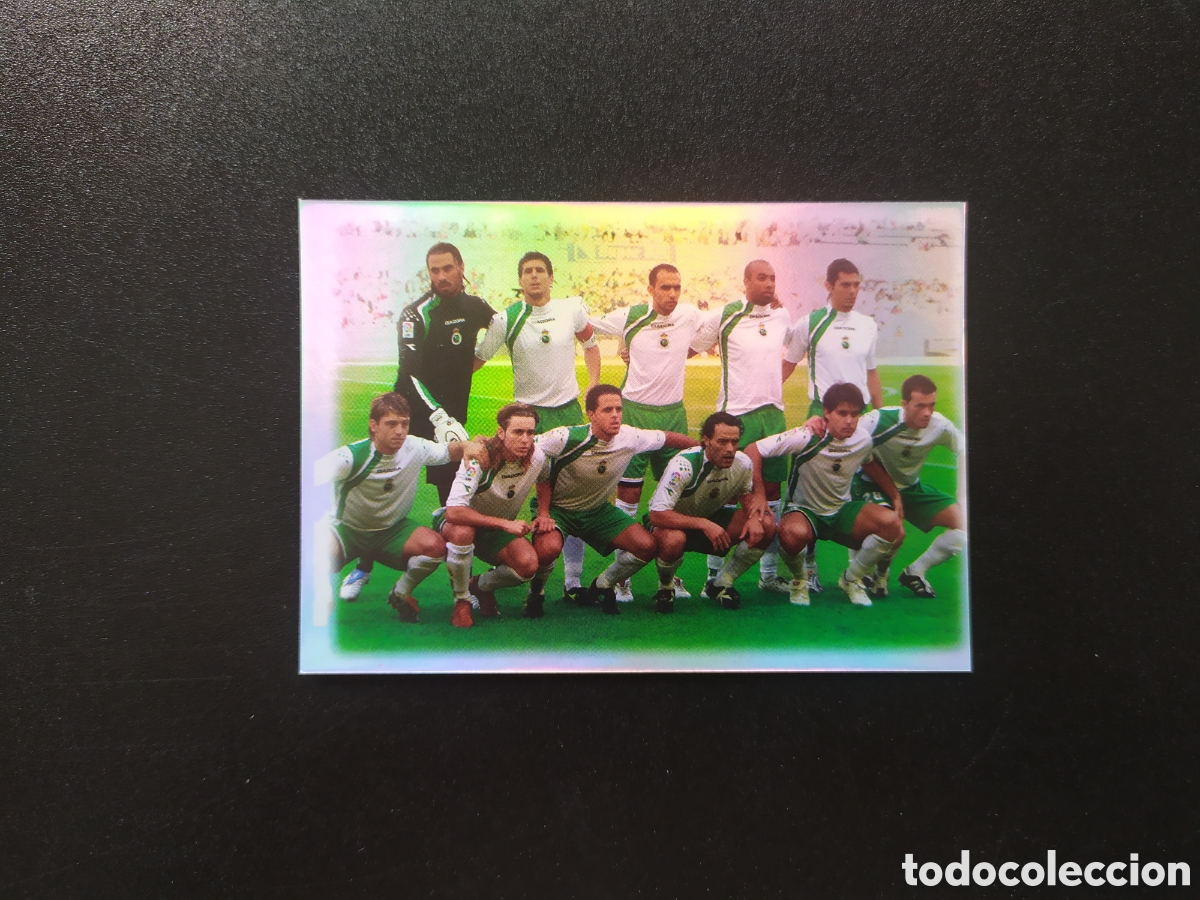Cromos de f&uacute;tbol: Mundicromo fichas Liga 2005 2006 05 06 alineaci&oacute;n n&deg; 565 Racing Santander