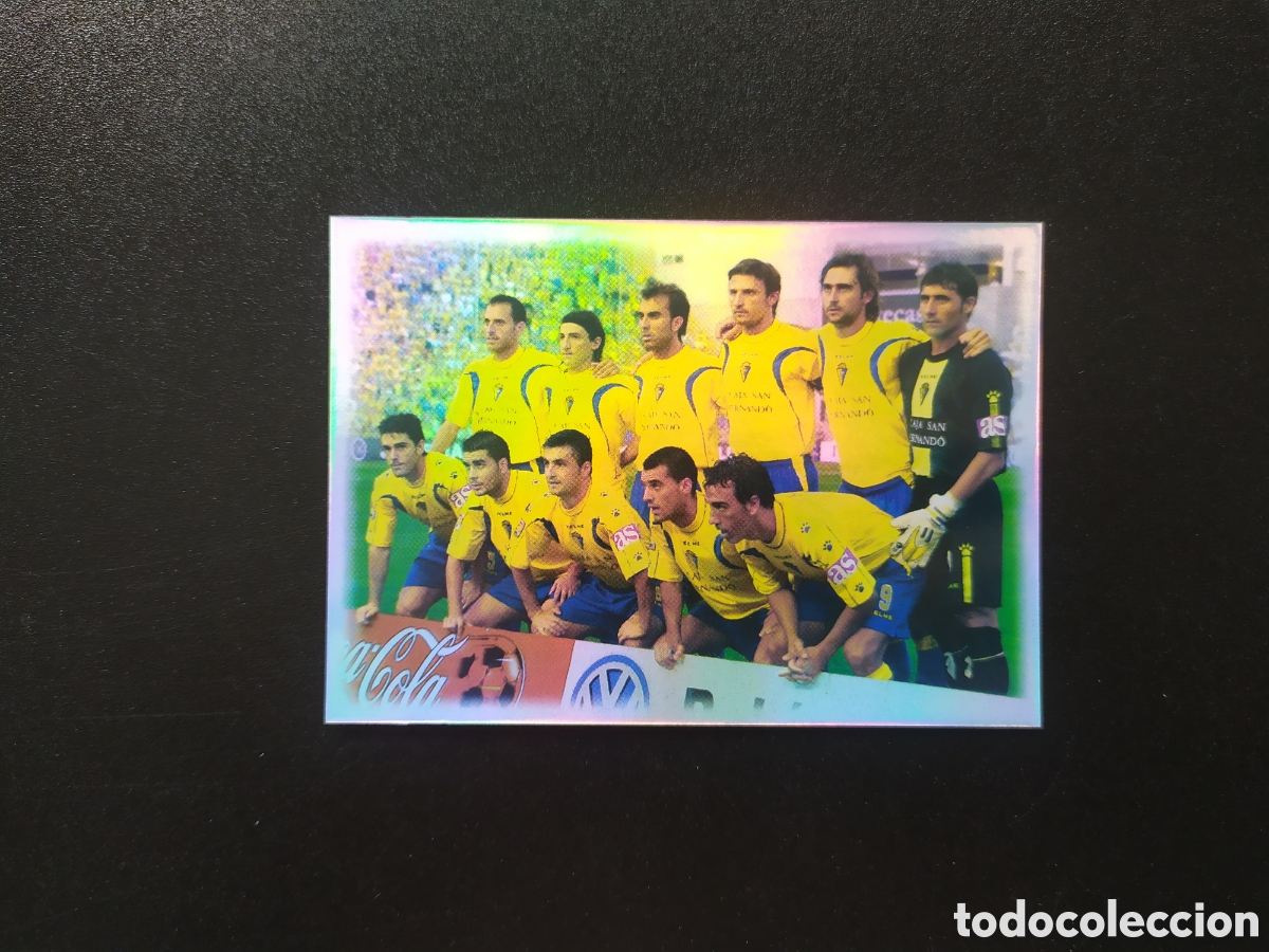 Cromos de f&uacute;tbol: Mundicromo fichas Liga 2005 2006 05 06 alineaci&oacute;n n&deg; 567 C&aacute;diz