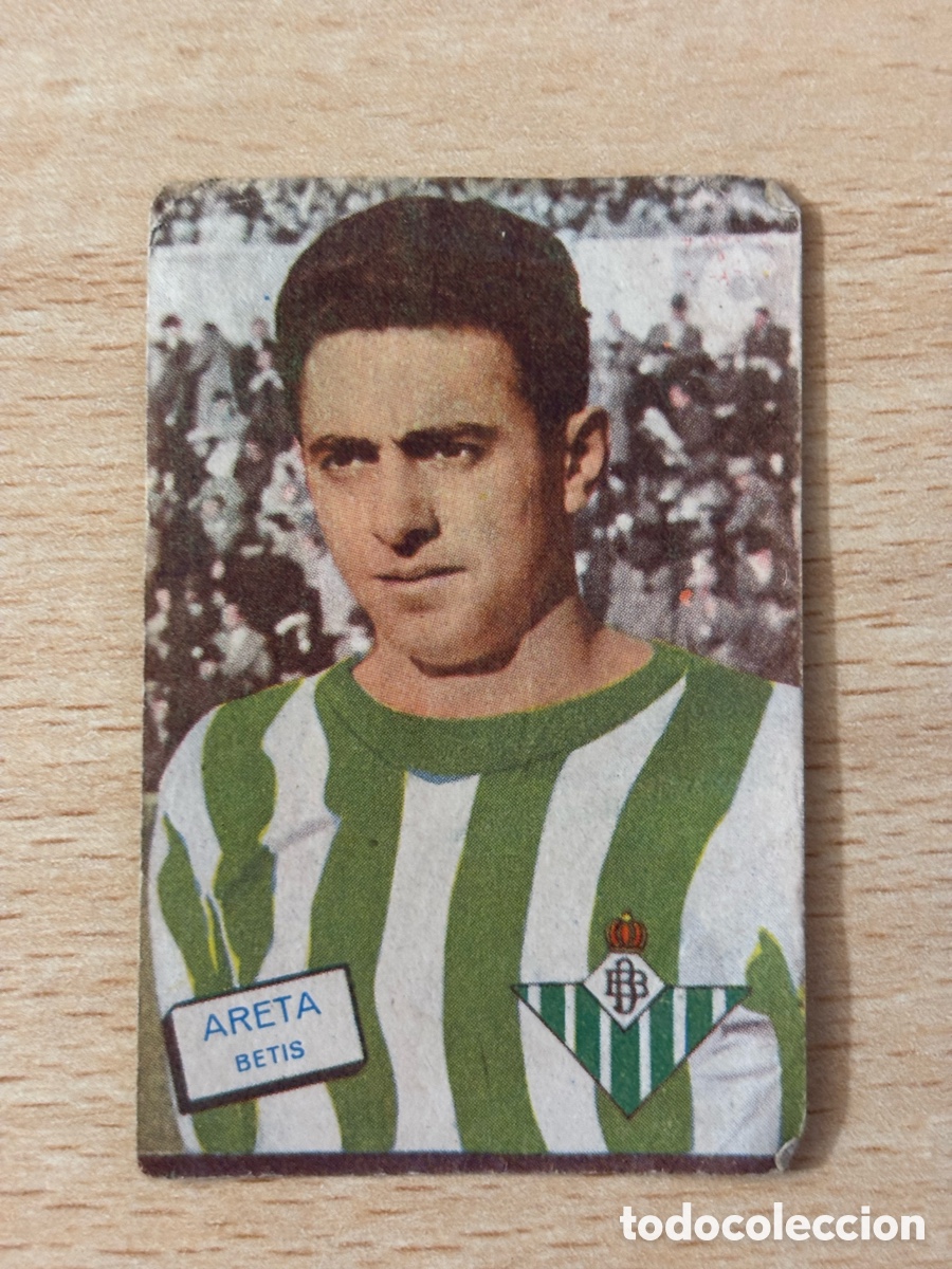 Football Stickers: Areta Real Betis Ediciones Fher 61-62