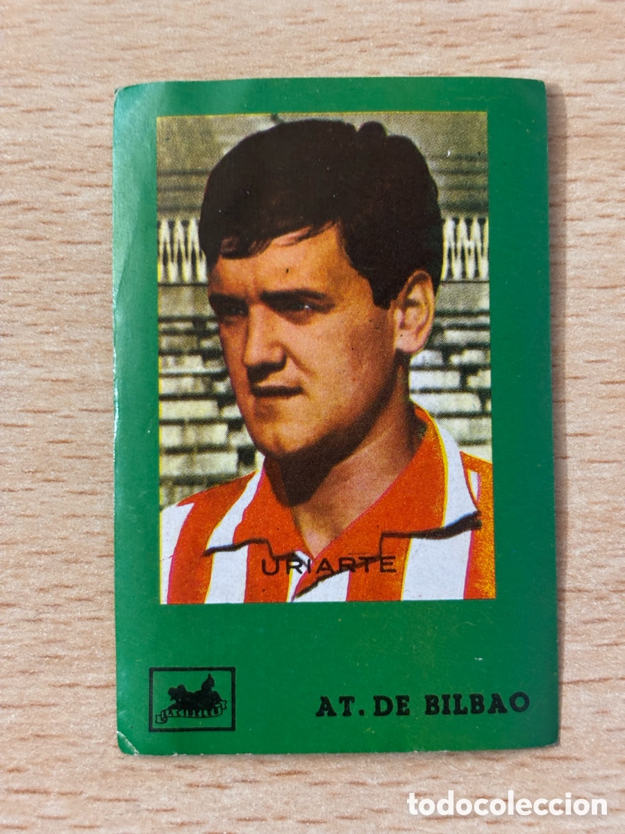Cromos de F&uacute;tbol: Uriarte Athletic Club de Bilbao Campeones y Estrellas 1967-68 chocolates Cibeles