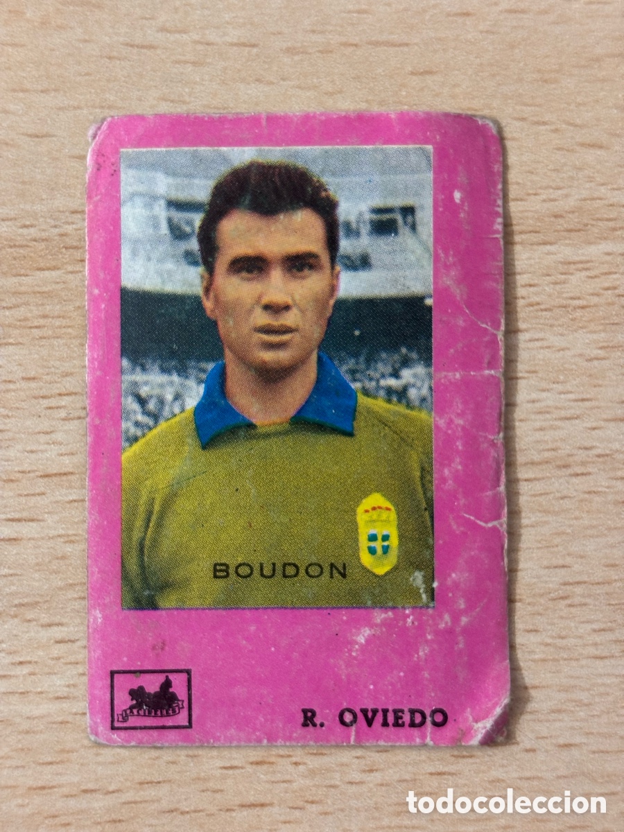 Cromos de F&uacute;tbol: Boudon Real Oviedo Campeones y Estrellas 1967-68 chocolates Cibeles