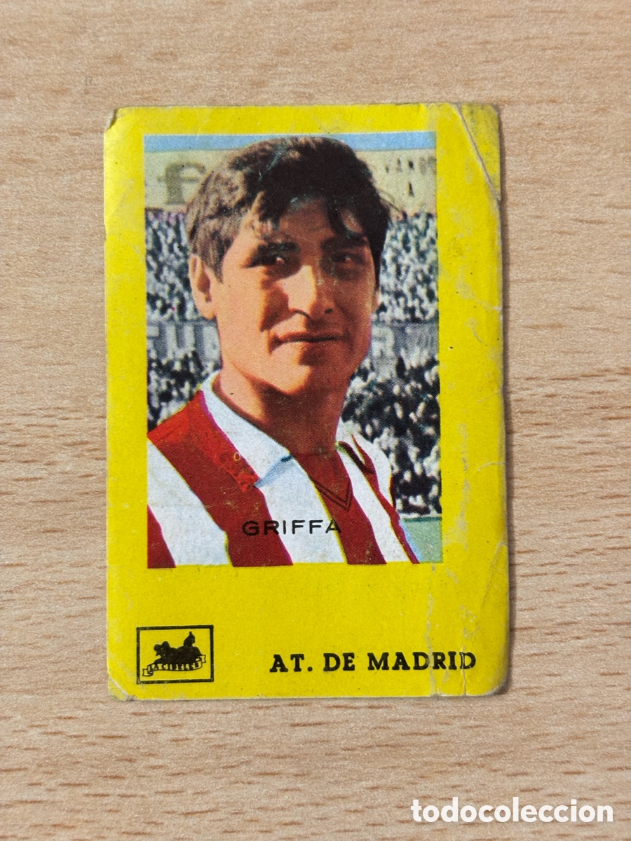 Football Stickers: Griffa Atl&eacute;tico de Madrid Campeones y Estrellas 1967-68 chocolates Cibeles