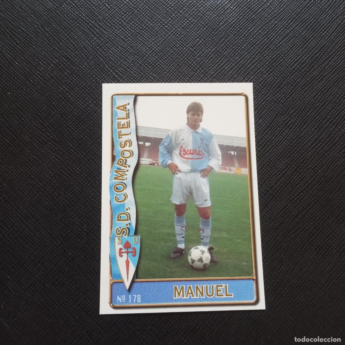 Figurine di Calcio: 178 MANUEL COMPOSTELA MUNDICROMO 1996 1997 CROMO FUTBOL LIGA 96 97 - A136 PG154