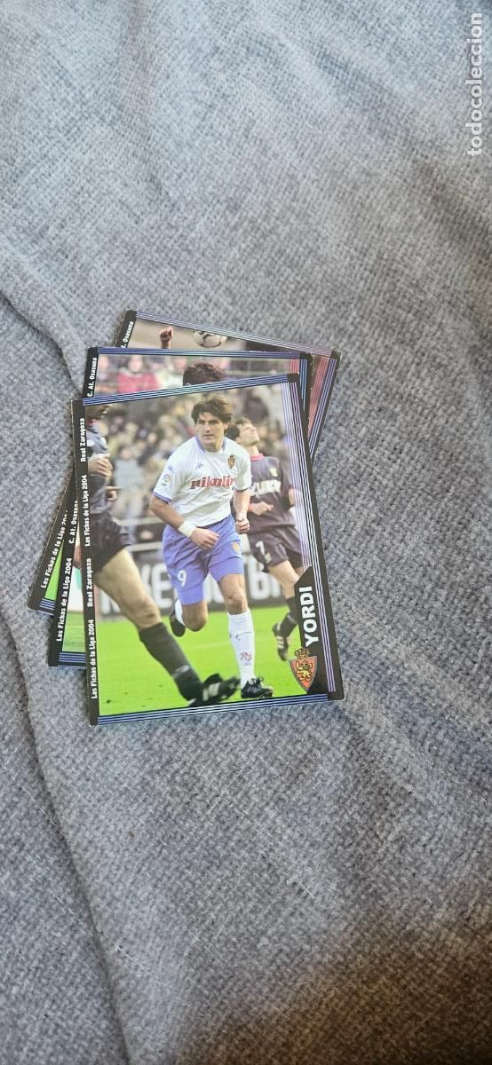 Figurine di Calcio: 497 jordi Zaragoza mundicromo 2003 2004 03 04 trading card