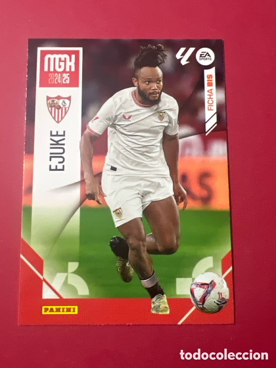 Fu&szlig;ball-Sticker: C321. 322 BIS EJUKE DEL SEVILLA MGK 2024 2025 MEGACRACKS 24 25 PANINI