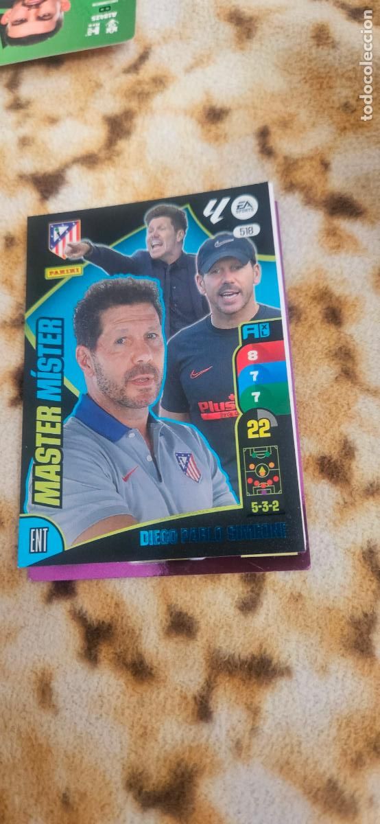 Figurine di Calcio: Simeone 518 atl&eacute;tico de Madrid adrenalyn 2024 2025 24 25 sin pegar