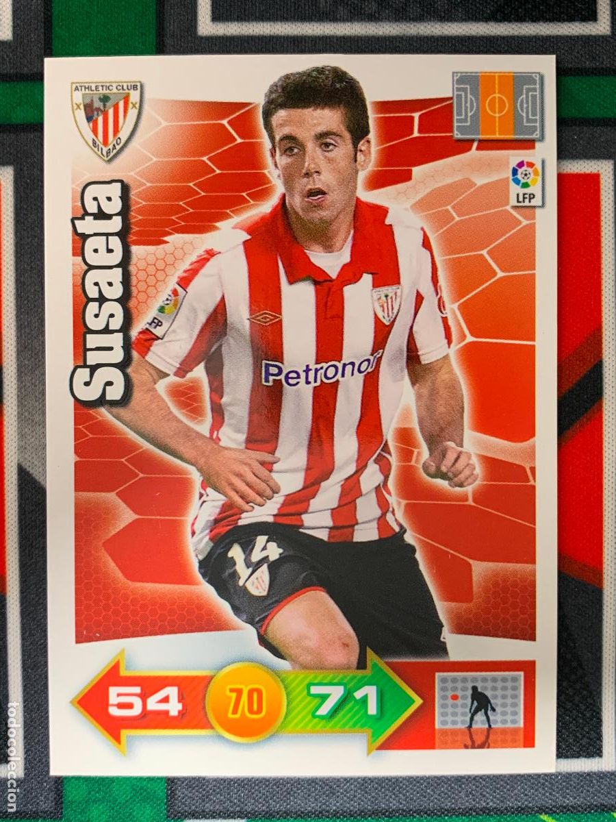Football Stickers: 30 Susaeta Athletic Club Base card Adrenalyn XL 2010 2011 10 11 PANINI