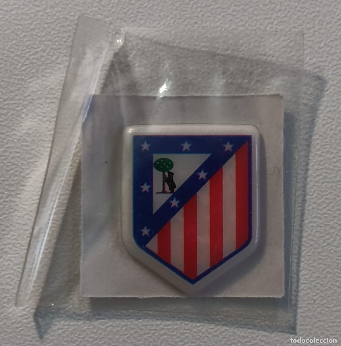 Cromos de F&uacute;tbol: cromo grefusa futbol escudo Aletico de Madrid no bimbo no cropan no phoskitos no panrico