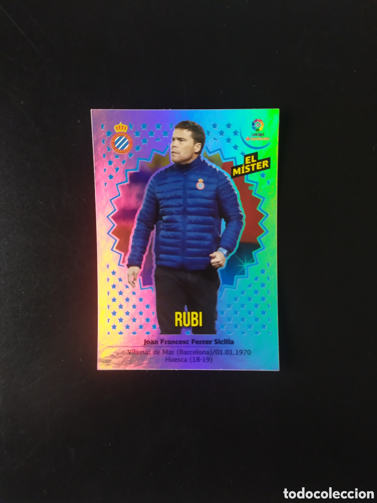 Cromos de Futebol: Liga este 2018 2019 18 19 panini Rubi entrenador n&deg; 16 Espanyol