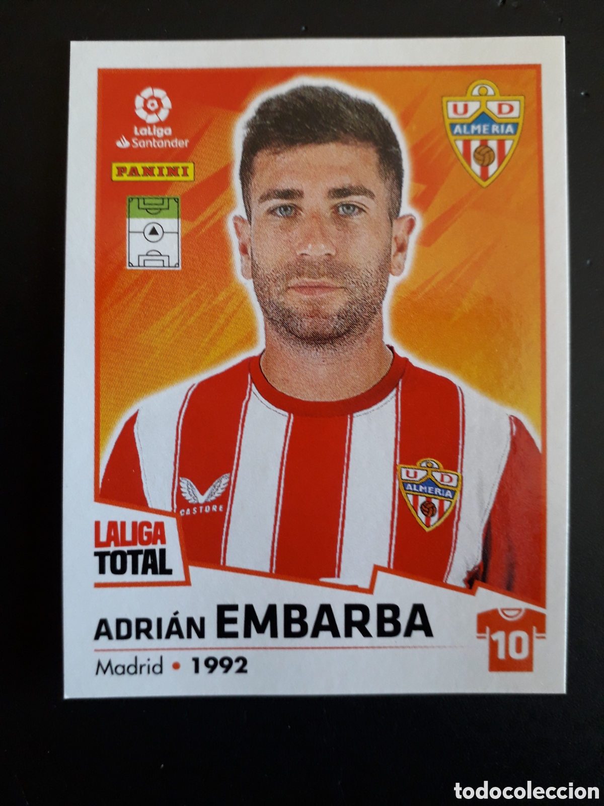Cartes &agrave; collectionner de Football: EMBARBA, ALMER&Iacute;A N&deg; 22 LALIGA TOTAL 22 23 2022 2023 PANINI SIN PEGAR PEDIDO M&Iacute;NIMO 3&euro;