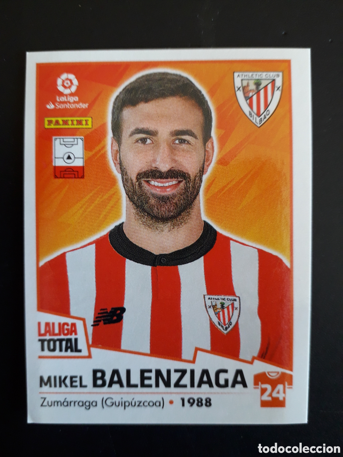 Cartes &agrave; collectionner de Football: BALENZIAGA, ATHLETIC DE BILBAO N&deg; 33 LALIGA TOTAL 22 23 2022 2023 PANINI SIN PEGAR PEDIDO M&Iacute;NIMO 3&euro;.