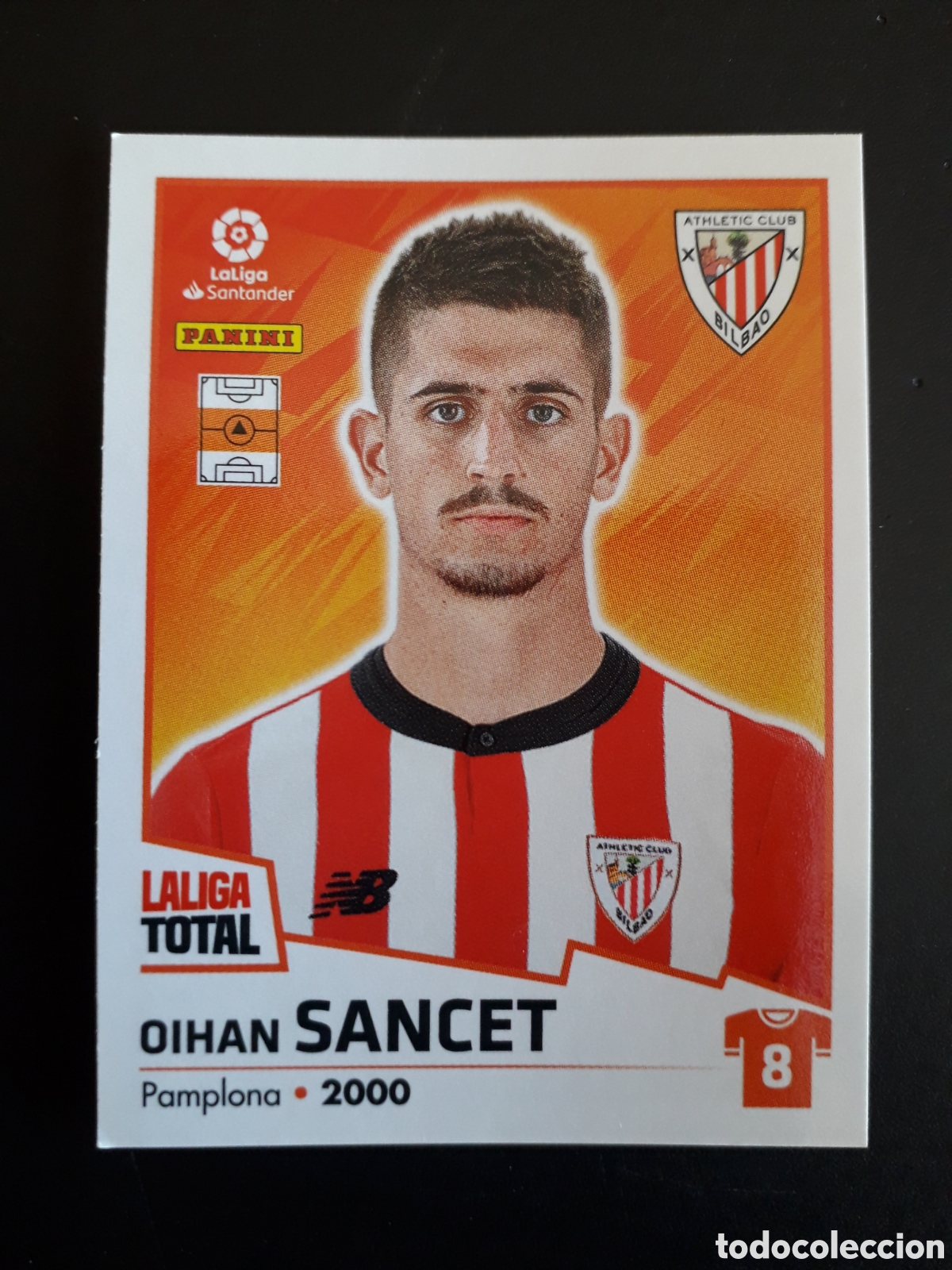 Cartes &agrave; collectionner de Football: SANCET, ATHLETIC DE BILBAO N&deg; 36 LALIGA TOTAL 22 23 2022 2023 PANINI SIN PEGAR PEDIDO M&Iacute;NIMO 3&euro;
