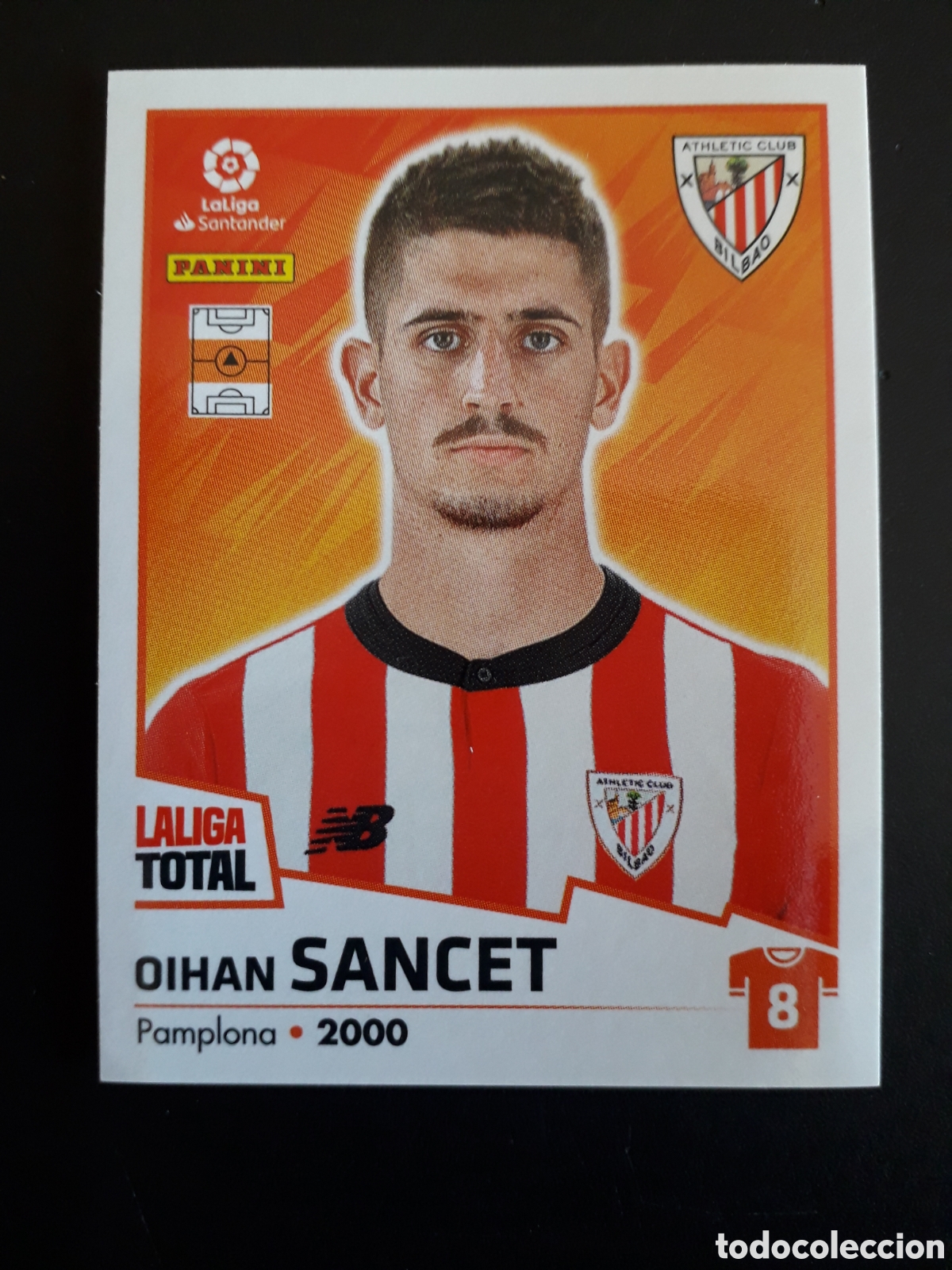 Cartes &agrave; collectionner de Football: SANCET, ATHLETIC DE BILBAO N&deg; 36 LALIGA TOTAL 22 23 2022 2023 PANINI SIN PEGAR PEDIDO M&Iacute;NIMO 3&euro;