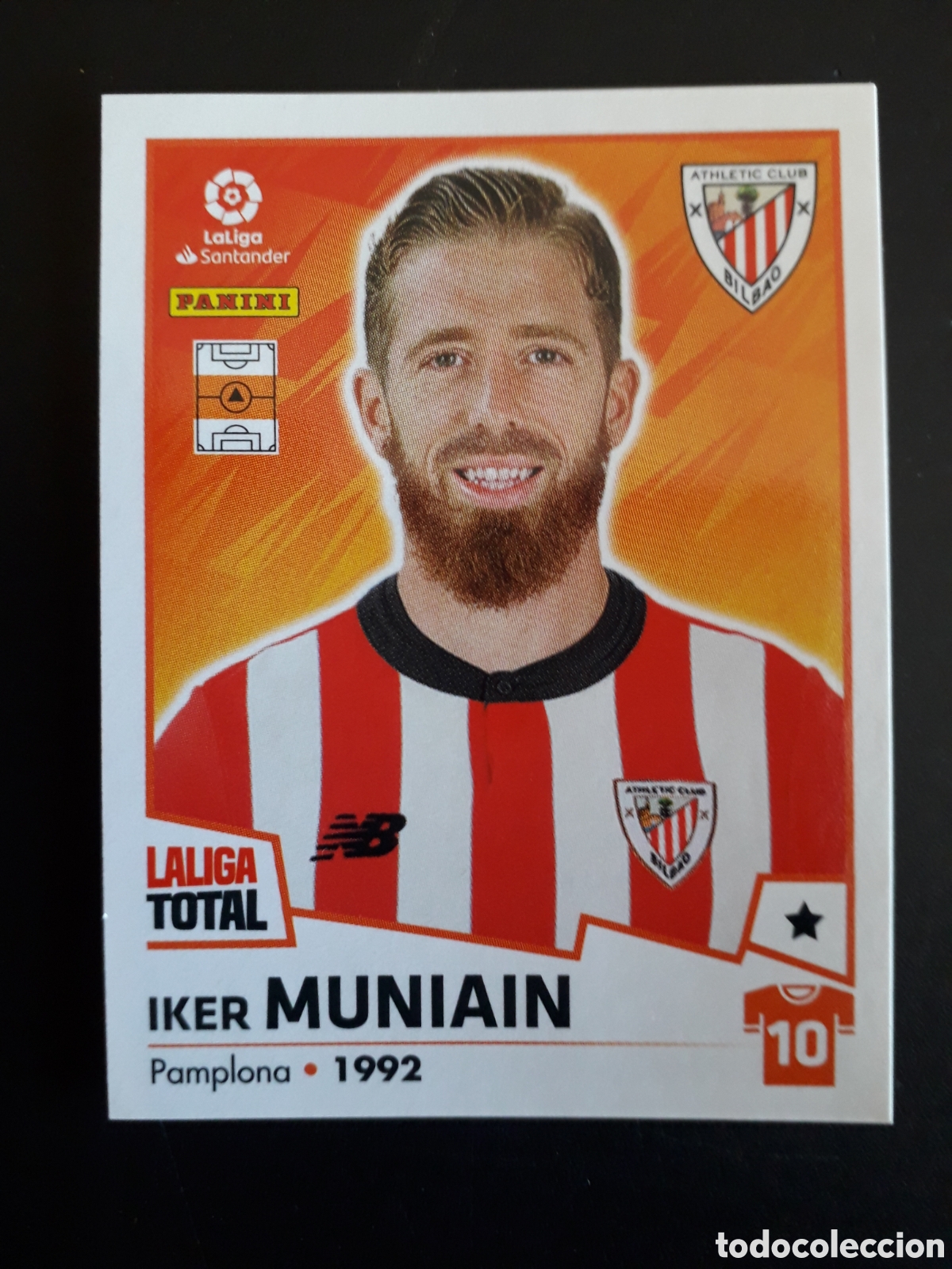 Cartes &agrave; collectionner de Football: MUNIAIN, ATHLETIC DE BILBAO N&deg; 37 LALIGA TOTAL 22 23 2022 2023 PANINI SIN PEGAR PEDIDO M&Iacute;NIMO 3&euro;