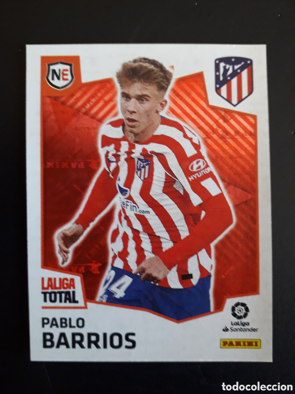 Cartes &agrave; collectionner de Football: BARRIOS AT MADRID N&deg; 470 LALIGA TOTAL 22 23 2022 2023 PANINI NEW ERA, SIN PEGAR PEDIDO M&Iacute;NIMO 3&euro;