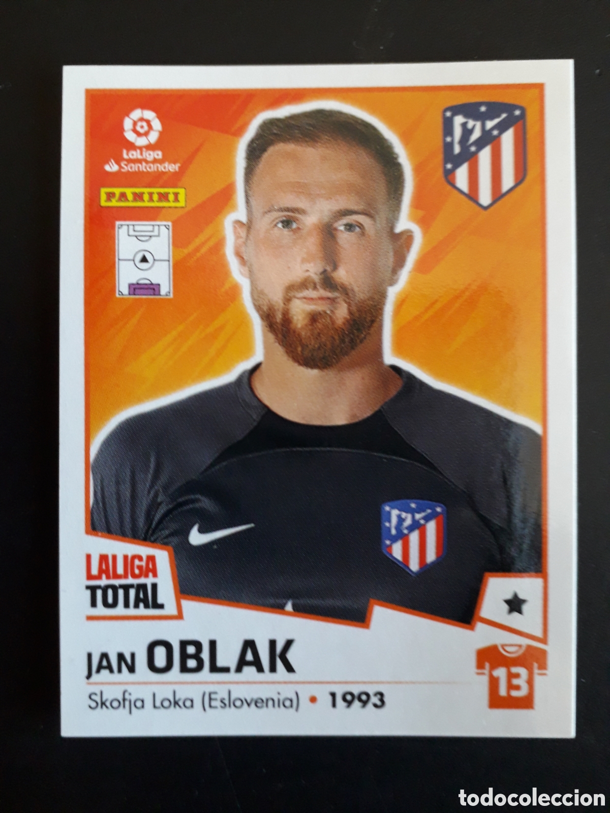 Cartes &agrave; collectionner de Football: OBLAK AT MADRID N&deg; 47 LALIGA TOTAL 22 23 2022 2023 PANINI SIN PEGAR PEDIDO M&Iacute;NIMO 3&euro;