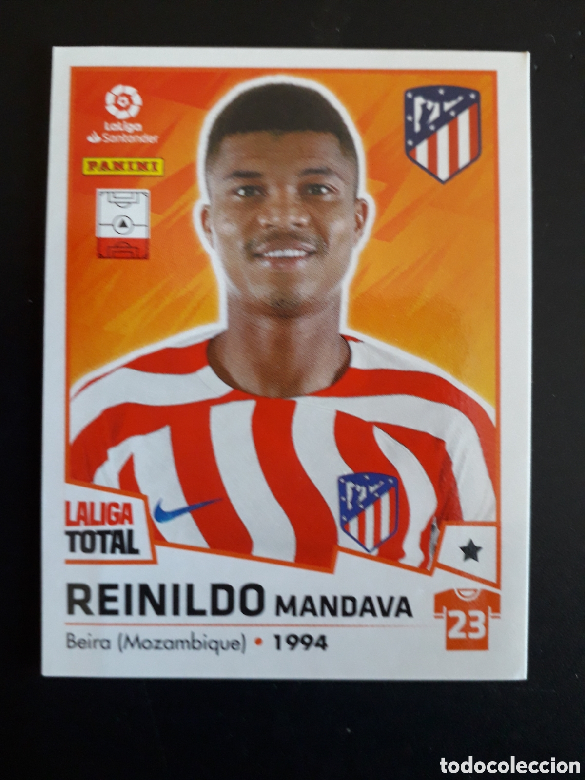 Cartes &agrave; collectionner de Football: REINILDO AT MADRID N&deg; 53 LALIGA TOTAL 22 23 2022 2023 PANINI SIN PEGAR PEDIDO M&Iacute;NIMO 3&euro;