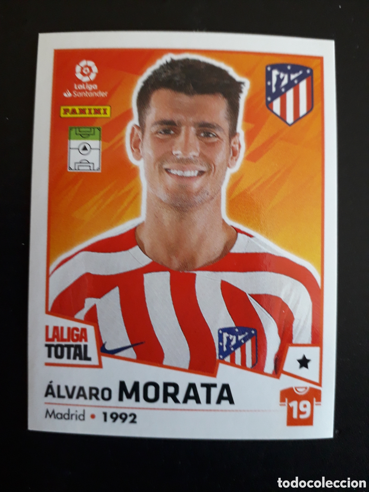 Cartes &agrave; collectionner de Football: MORATA AT MADRID N&deg; 66 LALIGA TOTAL 22 23 2022 2023 PANINI SIN PEGAR PEDIDO M&Iacute;NIMO 3&euro;