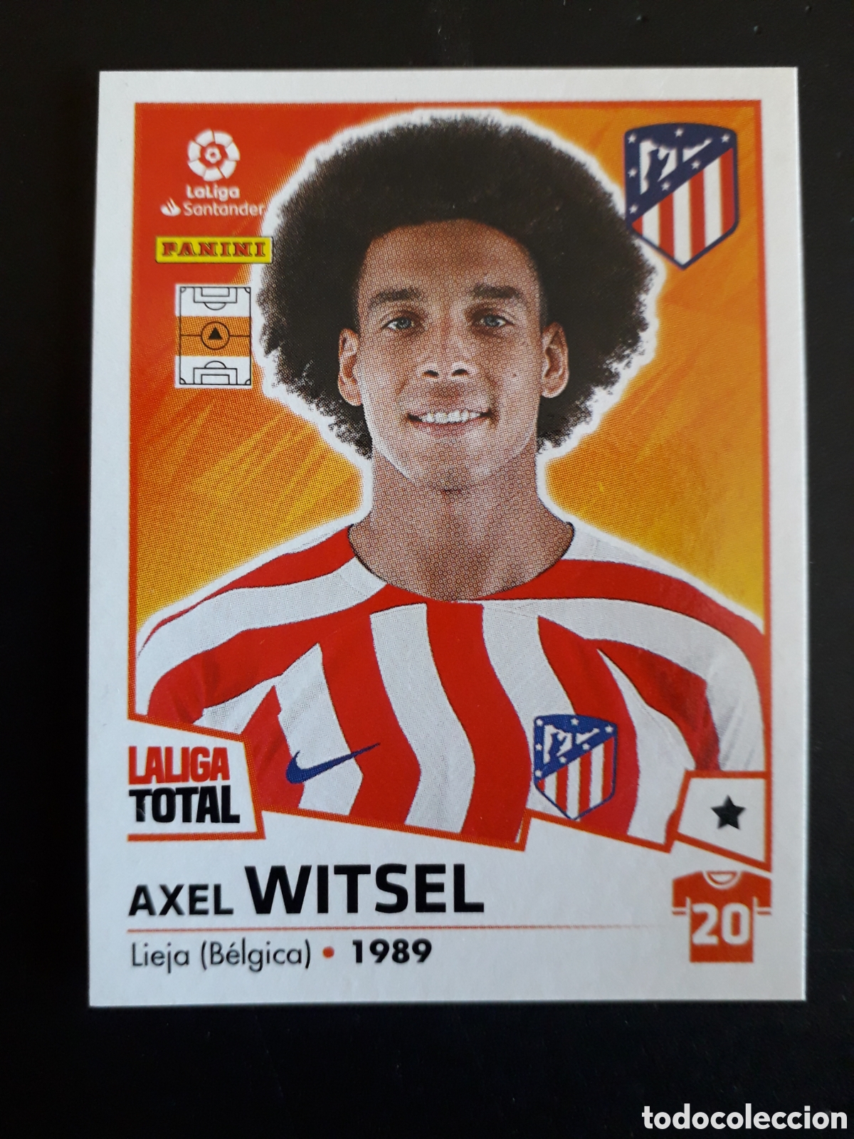 Cartes &agrave; collectionner de Football: WITSEL AT MADRID N&deg; 59 LALIGA TOTAL 22 23 2022 2023 PANINI SIN PEGAR PEDIDO M&Iacute;NIMO 3&euro;