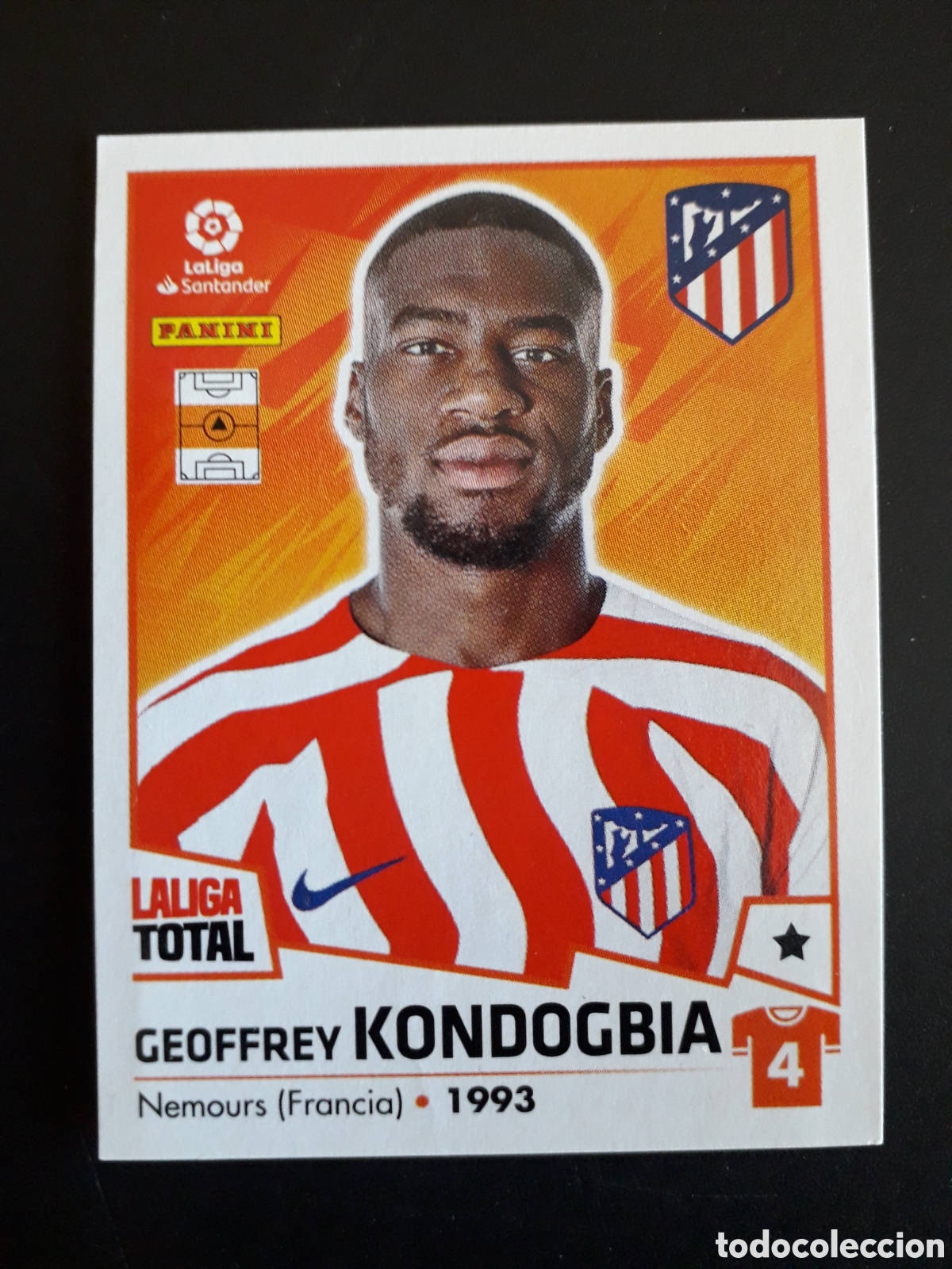 Cartes &agrave; collectionner de Football: KONDOGBIA AT MADRID N&deg; 60 LALIGA TOTAL 22 23 2022 2023 PANINI SIN PEGAR PEDIDO M&Iacute;NIMO 3&euro;
