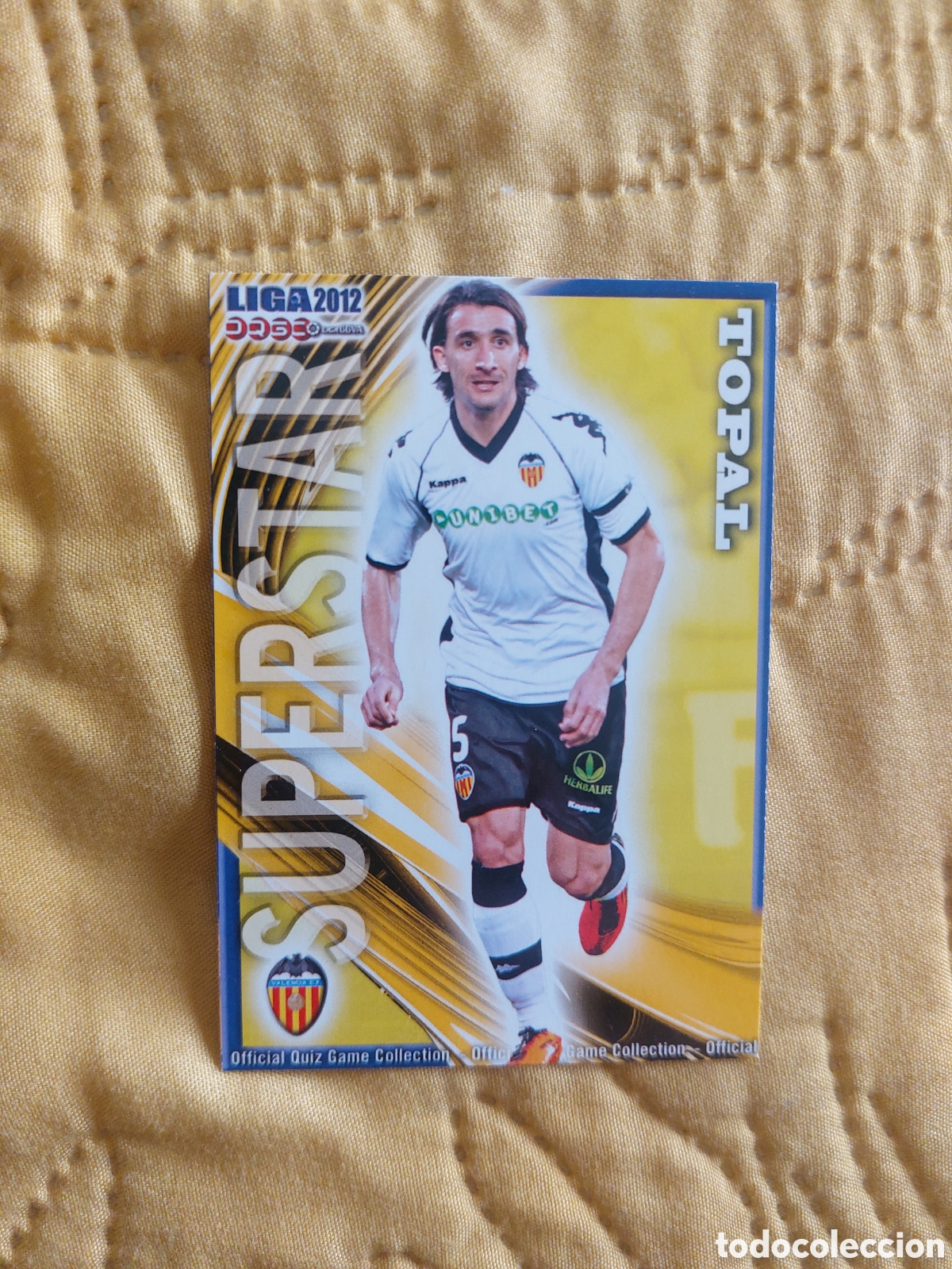 Cartes &agrave; collectionner de Football: 78 TOPAL SUPERSTAR MATE VALENCIA CROMOS MUNDICROMO QUIZ GAME 2011 2012 11 12