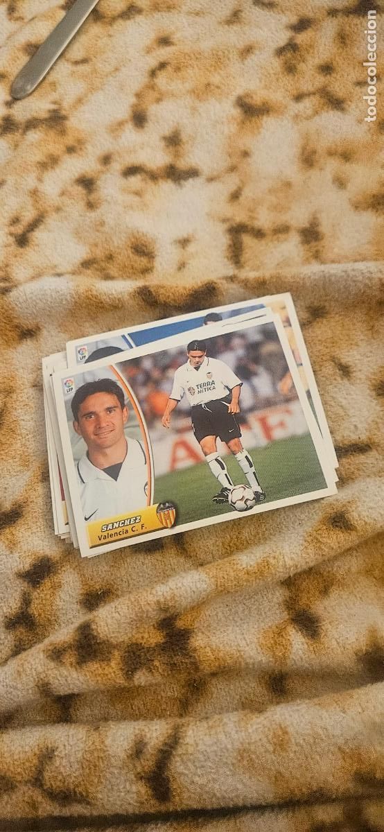 Cromos de f&uacute;tbol: S&aacute;nchez Valencia este 2003 2004 03 2004 sin pegar - Foto 1