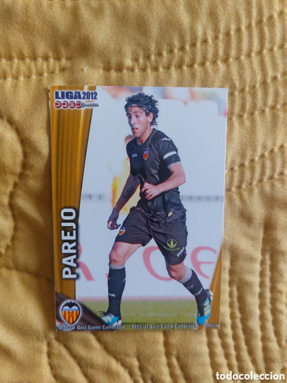 Cromos de F&uacute;tbol: 73 PAREJO VALENCIA CROMOS ALBUM MUNDICROMO FICHAS LIGA FUTBOL QUIZ GAME 2011 2012 11 12