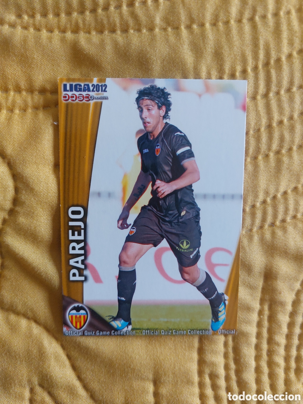 Cromos de F&uacute;tbol: 73 PAREJO VALENCIA CROMOS ALBUM MUNDICROMO FICHAS LIGA FUTBOL QUIZ GAME 2011 2012 11 12