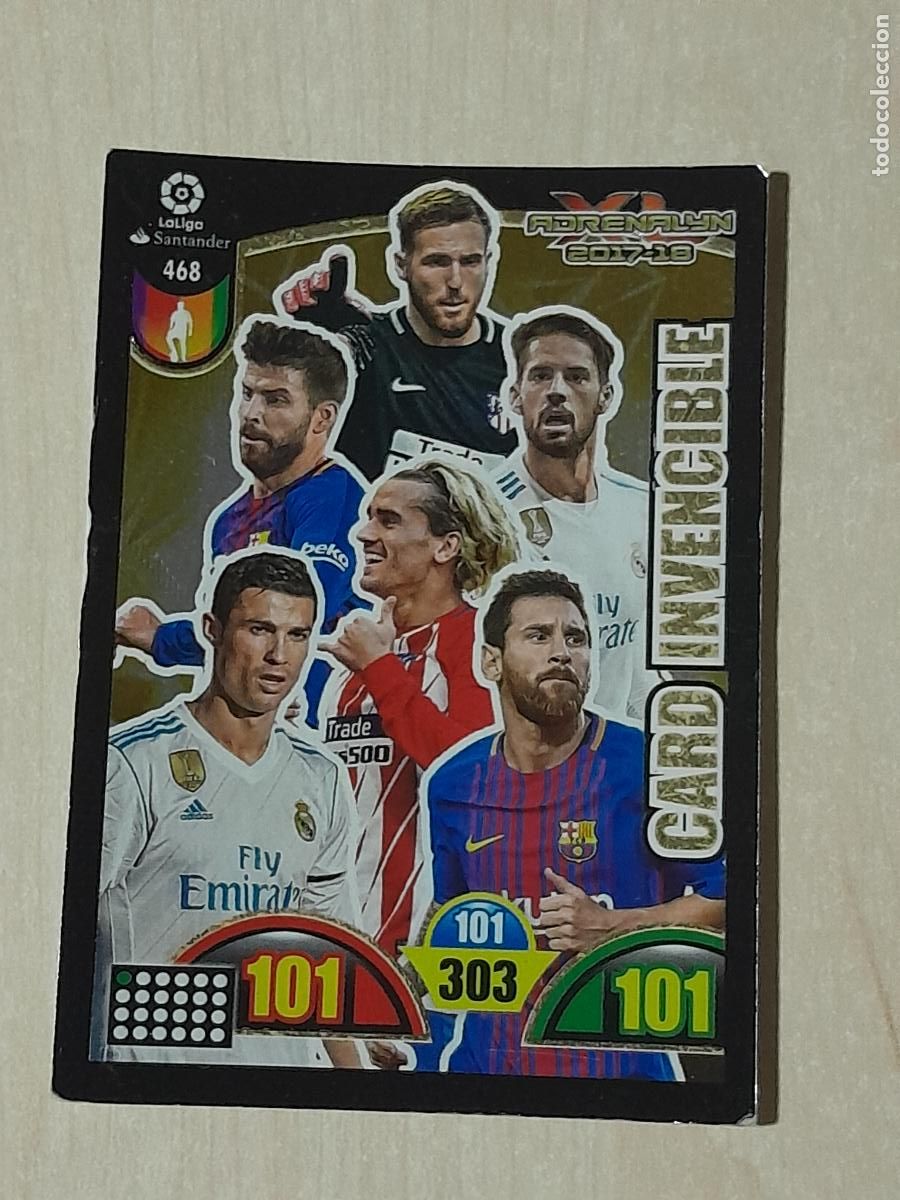 Cartes &agrave; collectionner de Football: FICHA N&ordm; 468 CARD INVENCIBLE - ADRENALYN 17 18 - PANINI 2017 - 18 - CROMO -