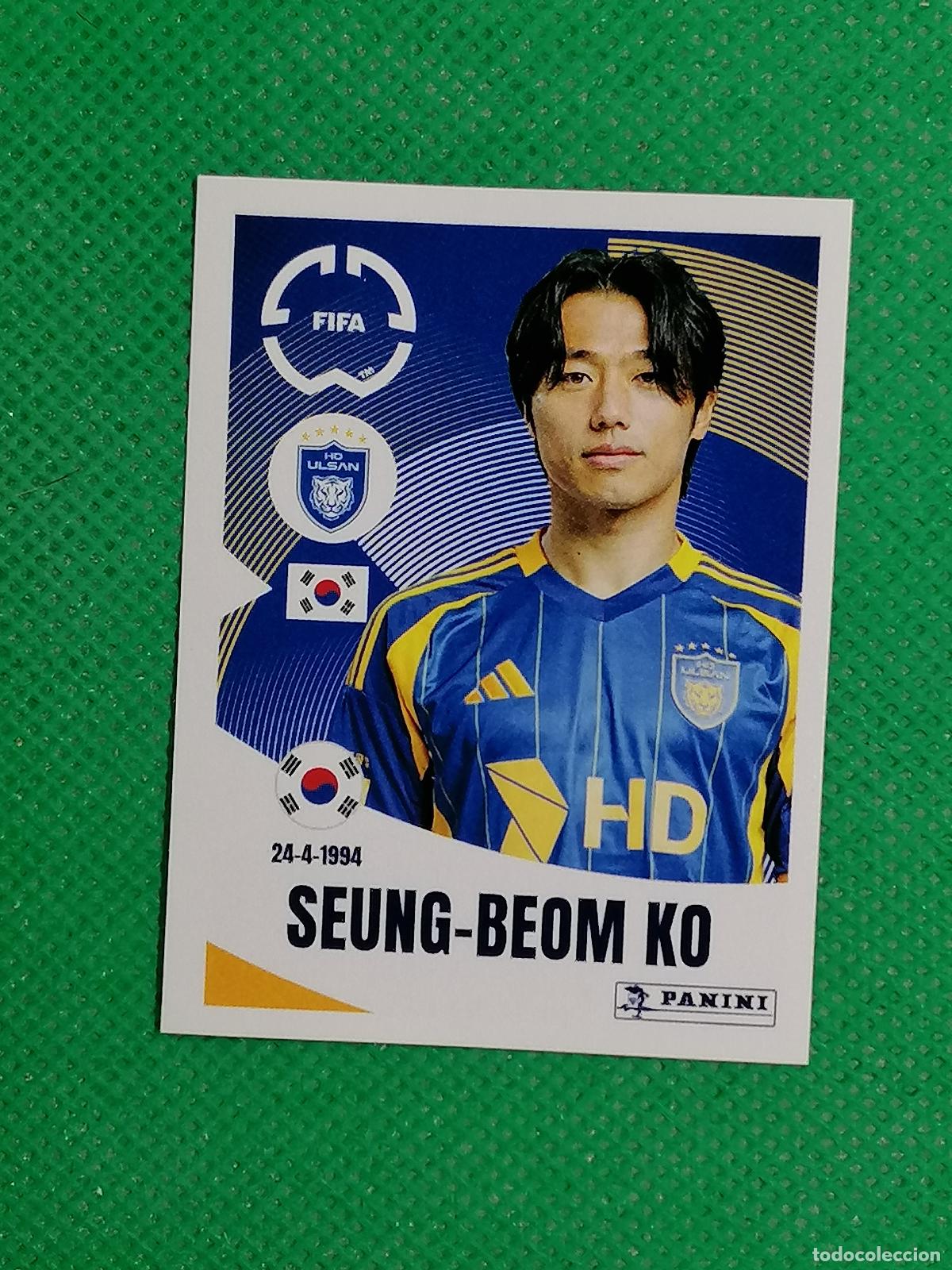 Cromos de Futebol: 379 SEUNG BEOM KO ULSAN ⚽ PANINI FIFA CLUB WORLD CUP MUNDIAL CLUBES 2025 25 ⚽