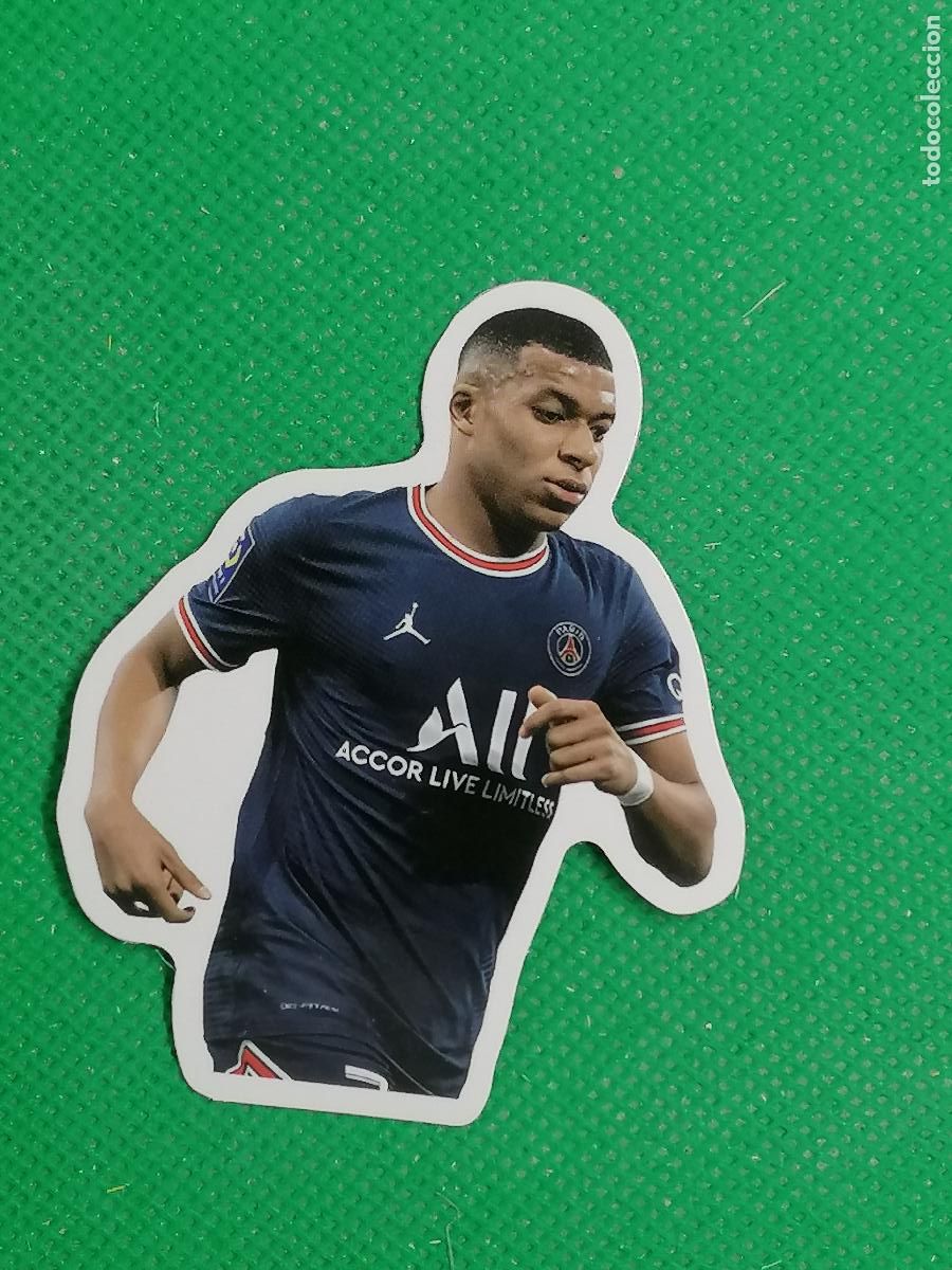 Cromos de f&uacute;tbol: ⚽ STICKER PEGATINA MBAPPE PARIS SAINT GERMAIN ⚽ - Foto 1