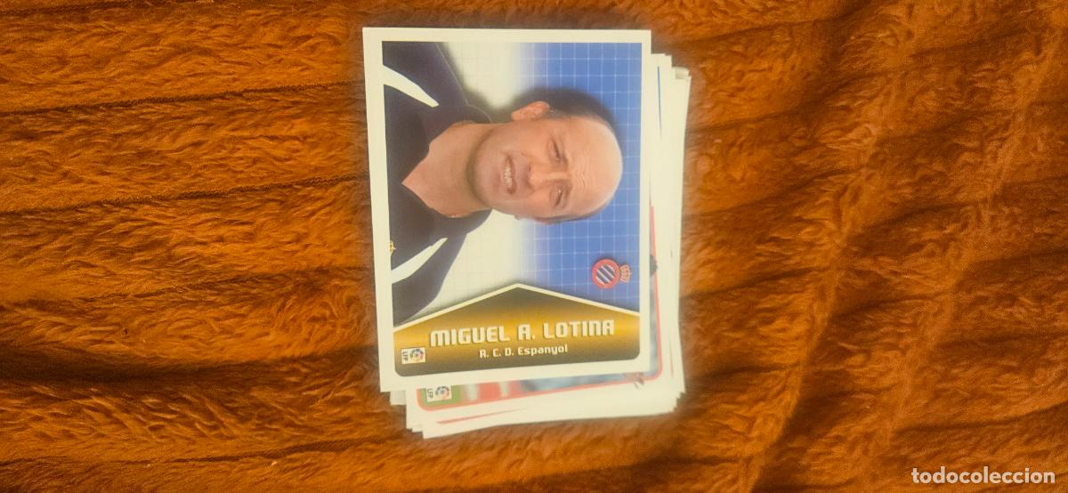Cromos de f&uacute;tbol: Lo tina espa&ntilde;ol este 2005 2006 05 06 sin pegar