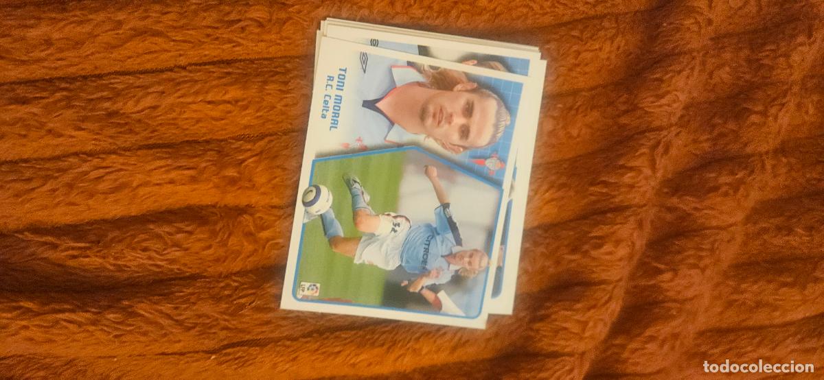 Cromos de f&uacute;tbol: Moral a celta este 2005 2006 05 06 sin pegar