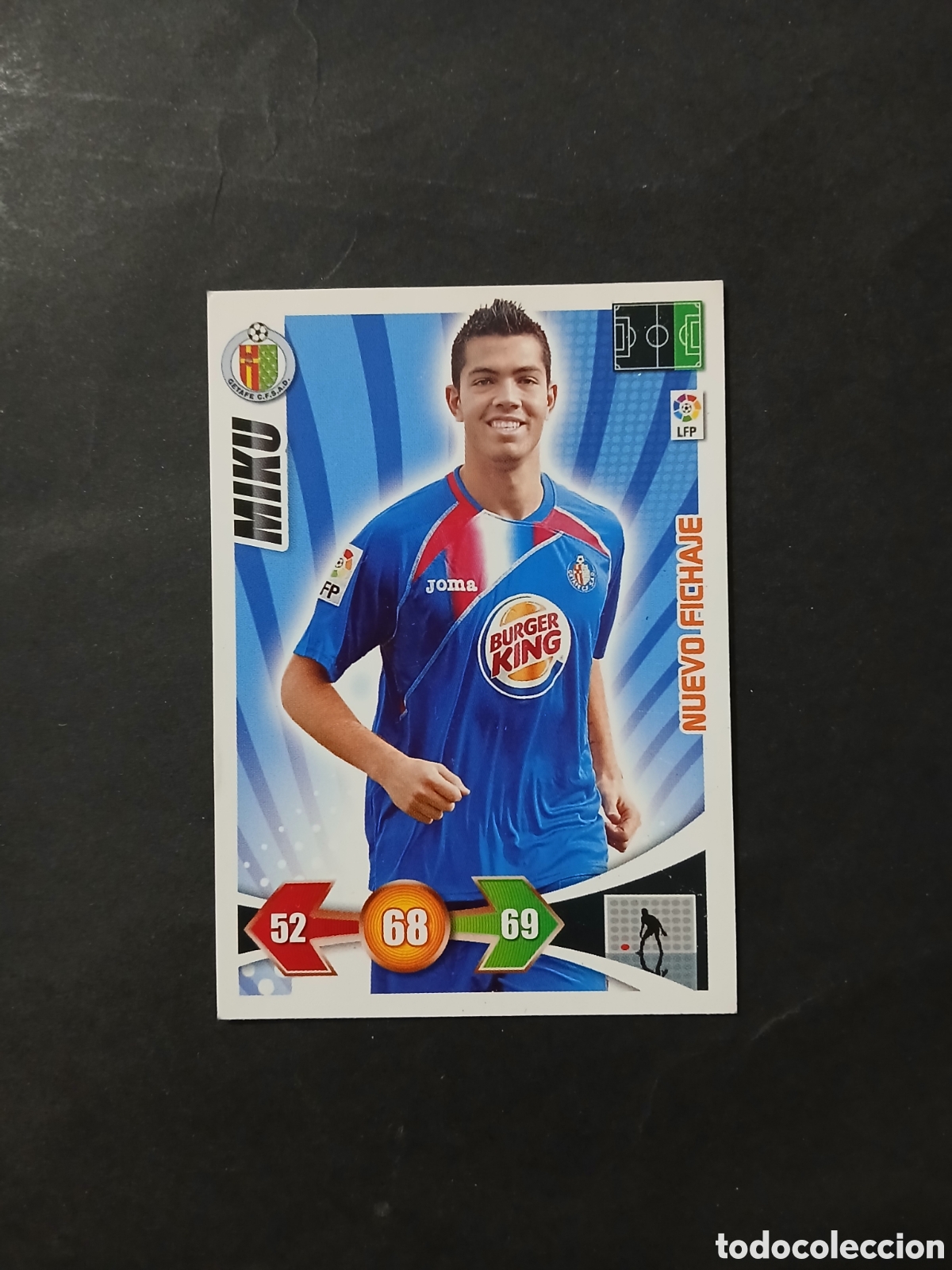 Cartes &agrave; collectionner de Football: MIKU GETAFE NUEVO FICHAJE ADRENALYN XL LIGA 2009/10 09 10 PANINI