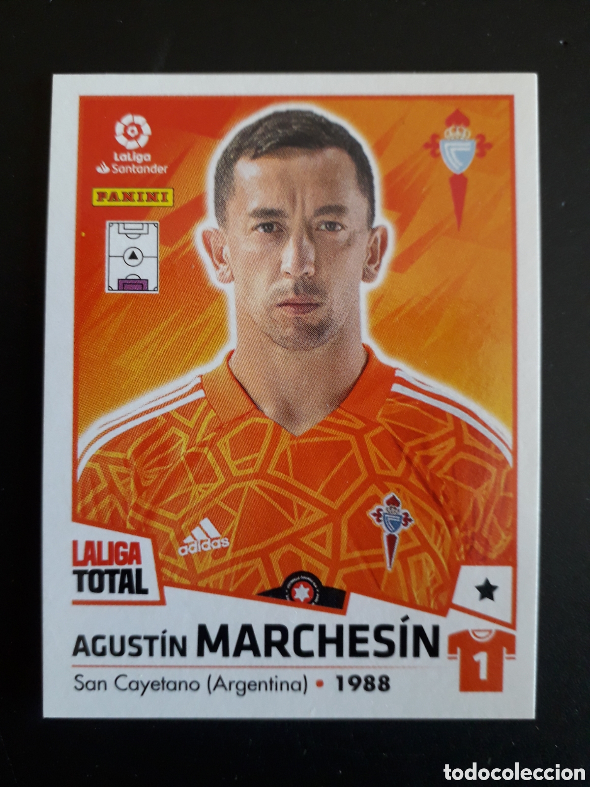 Football Stickers: MARCHES&Iacute;N CELTA DE VIGO N&deg; 135 LALIGA TOTAL 22 23 2022 2023 PANINI SIN PEGAR PEDIDO M&Iacute;NIMO 3&euro;