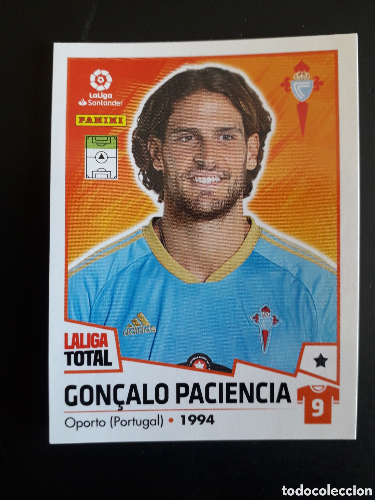 Football Stickers: GON&Ccedil;ALO PACIENCIA CELTA DE VIGO N&deg; 154 LALIGA TOTAL 22 23 2022 2023 PANINI SIN PEGAR PEDIDO M&Iacute;NIM 3&euro;