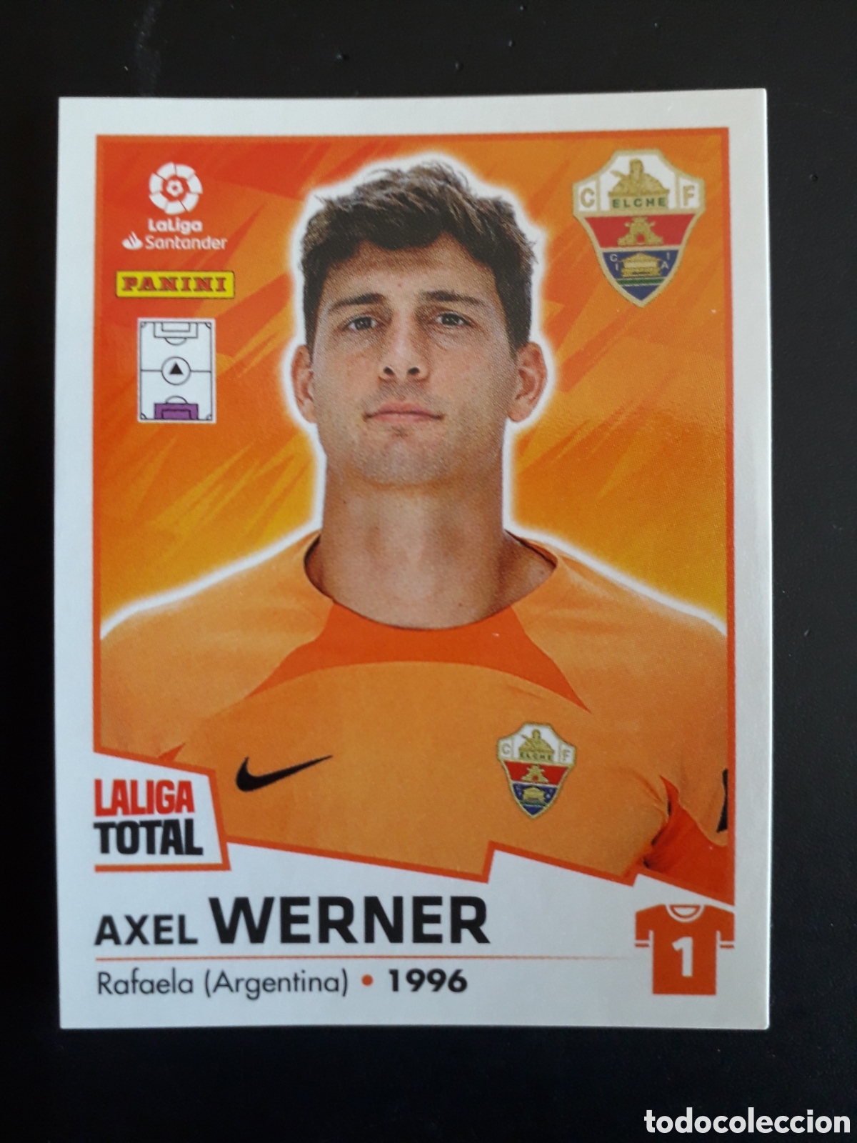 Football Stickers: WERNER ELCHE N&deg; 158 LALIGA TOTAL 22 23 2022 2023 PANINI SIN PEGAR PEDIDO M&Iacute;NIMO 3&euro;