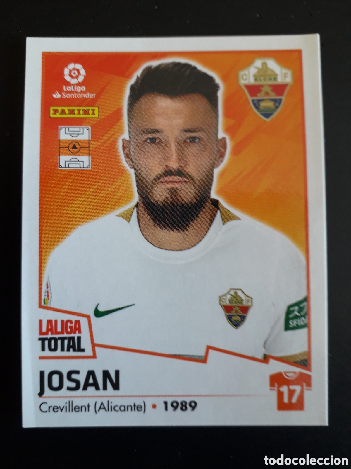 Football Stickers: JOSAN ELCHE N&deg; 172 LALIGA TOTAL 22 23 2022 2023 PANINI SIN PEGAR PEDIDO M&Iacute;NIMO 3&euro;.