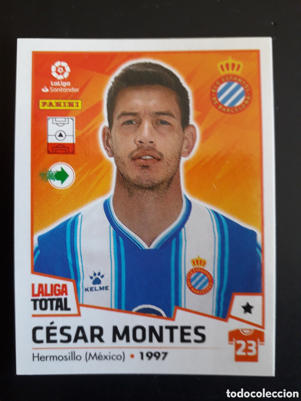 Football Stickers: C&Eacute;SAR MONTES RCD ESPA&Ntilde;OL/ ESPANYOL N&deg; 182 LALIGA TOTAL 22 23 2022 2023 PANINI, PEDIDO M&Iacute;NIMO 3&euro;