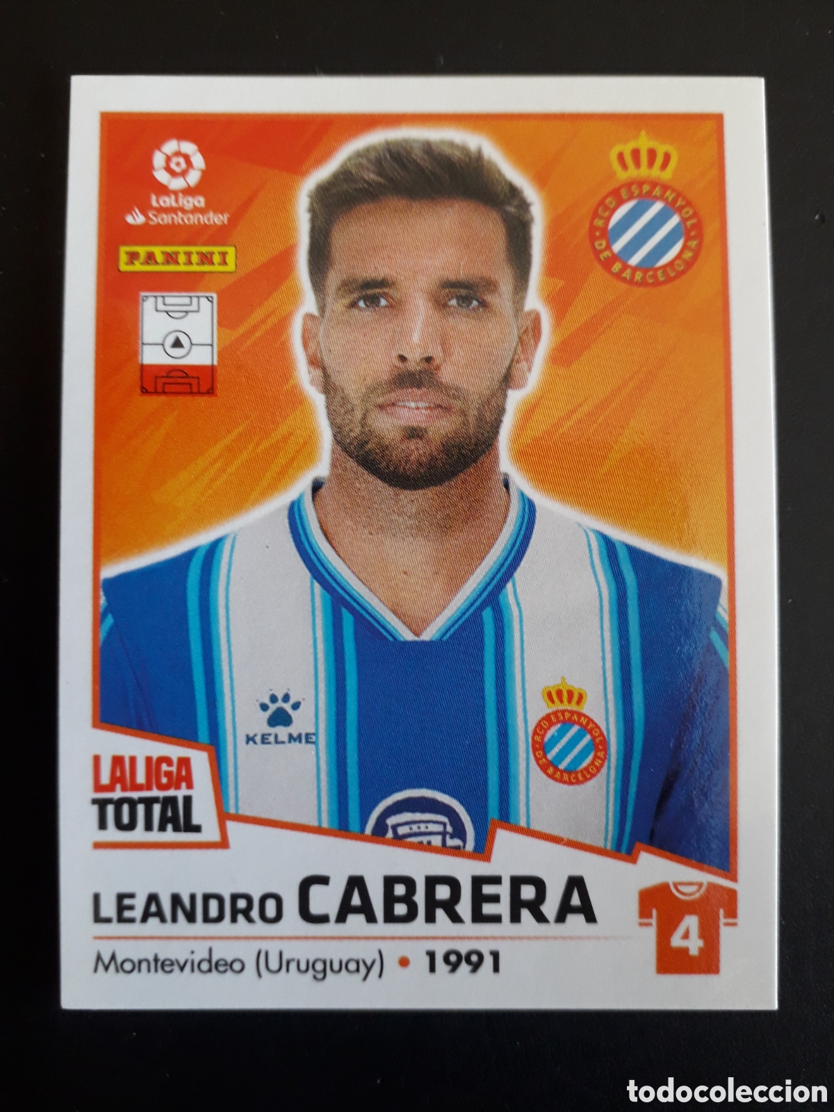 Football Stickers: CABRERA RCD ESPA&Ntilde;OL/ ESPANYOL N&deg; 183 LALIGA TOTAL 22 23 2022 2023 PANINI SIN PEGAR PEDIDO M&Iacute;NIMO 3&euro;.