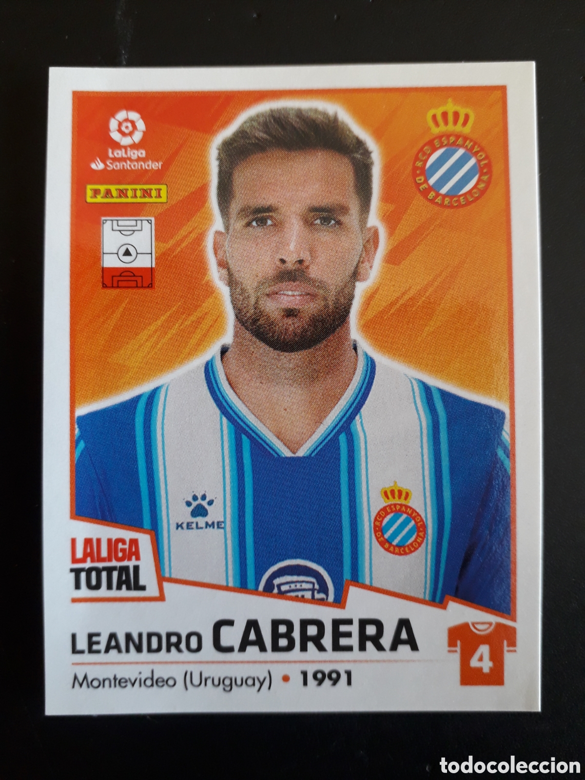 Football Stickers: CABRERA RCD ESPA&Ntilde;OL/ ESPANYOL N&deg; 183 LALIGA TOTAL 22 23 2022 2023 PANINI SIN PEGAR PEDIDO M&Iacute;NIMO 3&euro;.