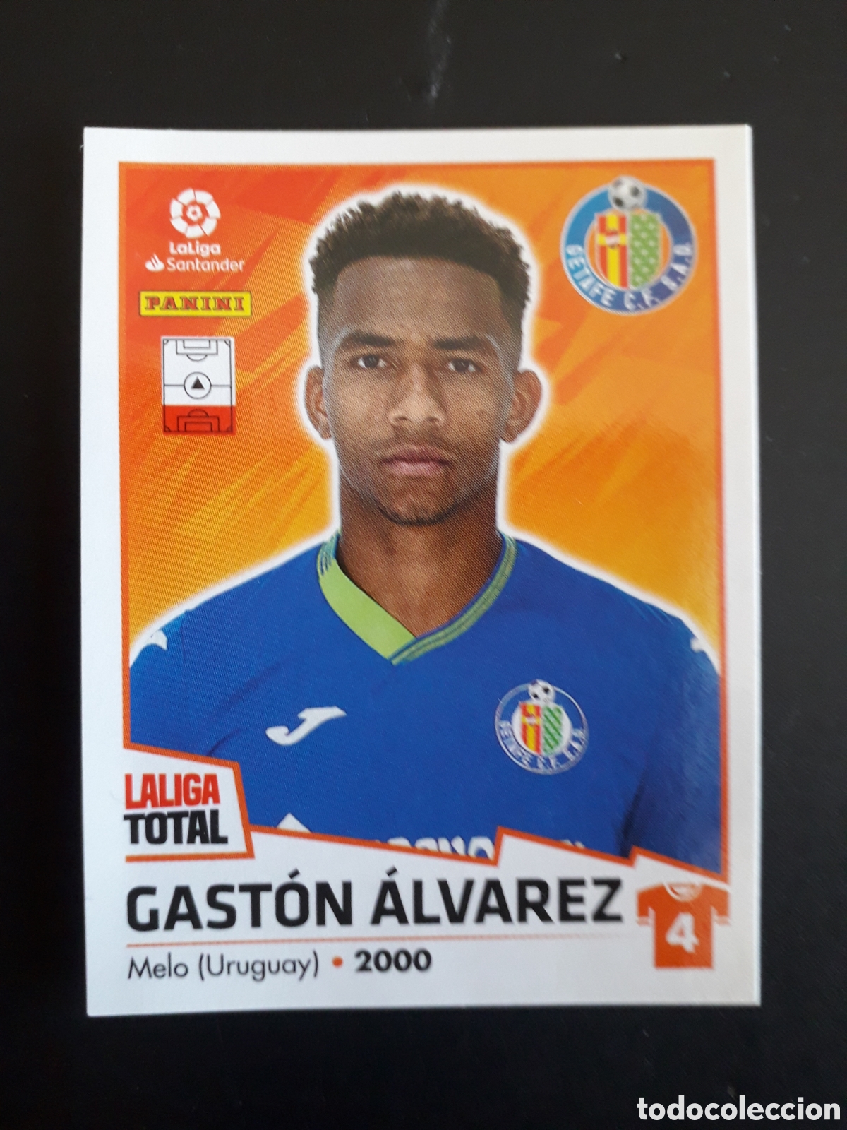 Fu&szlig;ball-Sticker: GAST&Oacute;N &Aacute;LVAREZ GETAFE N&deg; 209 LALIGA TOTAL 22 23 2022 2023 PANINI SIN PEGAR PEDIDO M&Iacute;NIMO 3&euro;