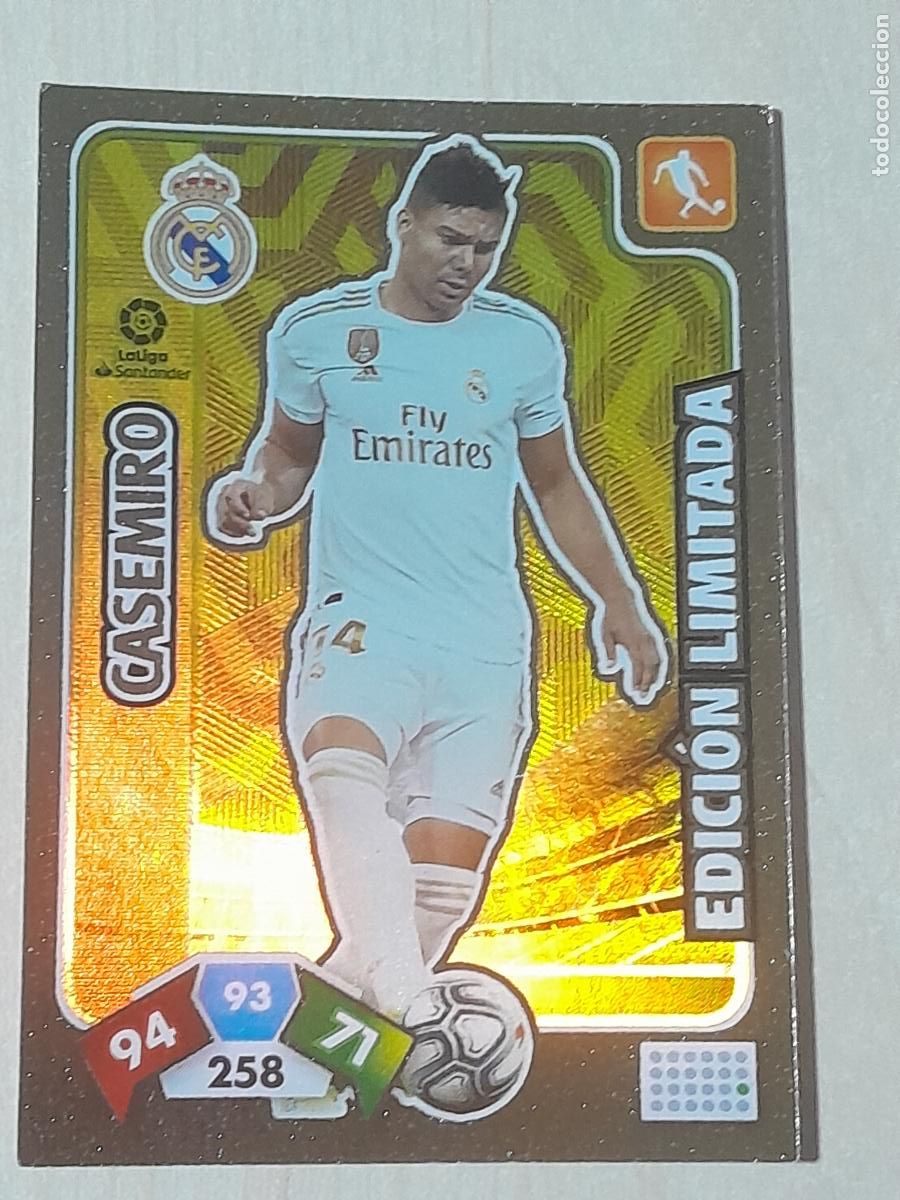 Cartes &agrave; collectionner de Football: FICHA - CASEMIRO - ADRENALYN 19 20 - PANINI 2019 20 - CROMO - EDICION LIMITADA