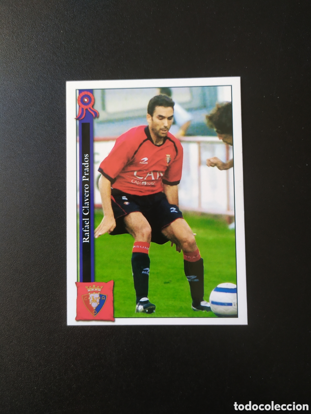 Cromos de f&uacute;tbol: Mundicromo fichas Liga 2005 2006 05 06 Clavero n&deg; 385 Osasuna