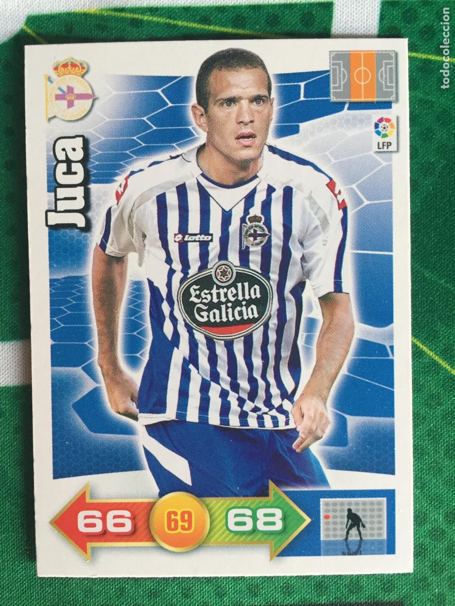 Cartes &agrave; collectionner de Football: 79 Juca R.C. Deportivo Base card Adrenalyn XL 2010 2011 10 11 PANINI