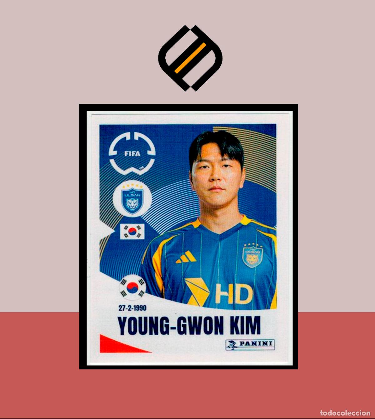Cromos de F&uacute;tbol: PANINI FIFA CLUB WORLD CUP 2025 25 N&ordm; 375 YOUNG-GWON KIM ULSAN HD FC STICKER LIGA MUNDIAL CLUBES