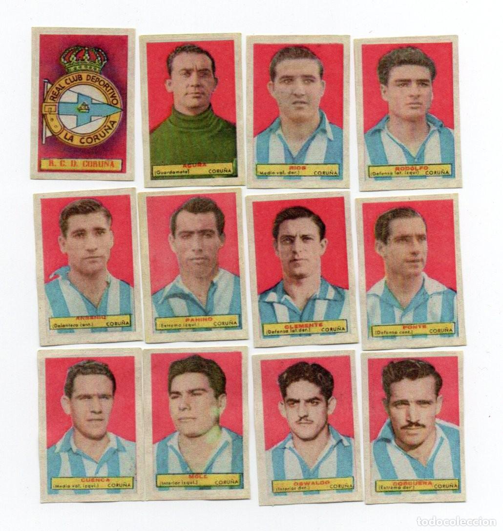 Cromos de f&uacute;tbol: CORU&Ntilde;A, 1953. DE CHOCOLATES, GUILLEN, - Foto 1