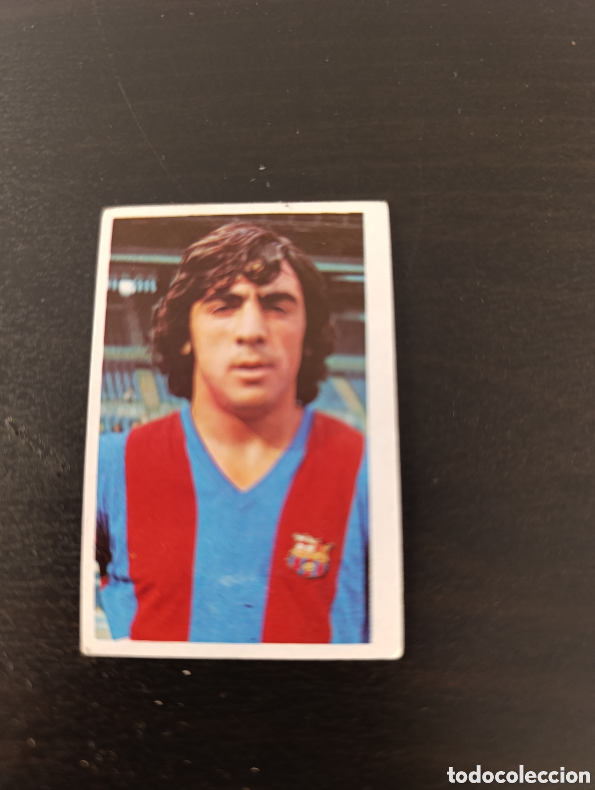 Fu&szlig;ball-Sticker: Fortes. Barcelona. Ruiz Romero 76 77